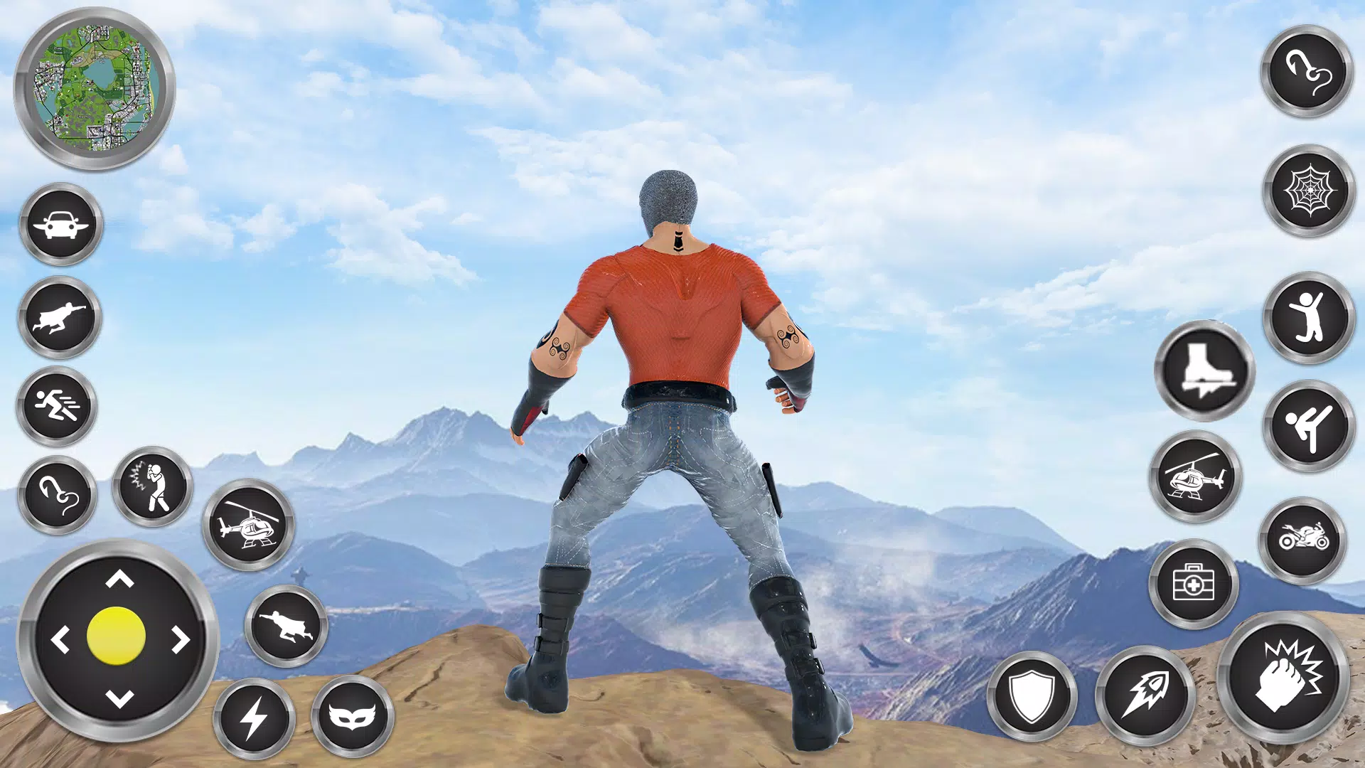 Open World Fighting Hero Game Screenshots