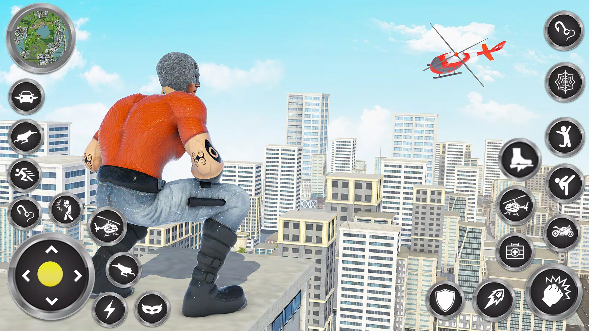 Open World Fighting Hero Game Screenshots