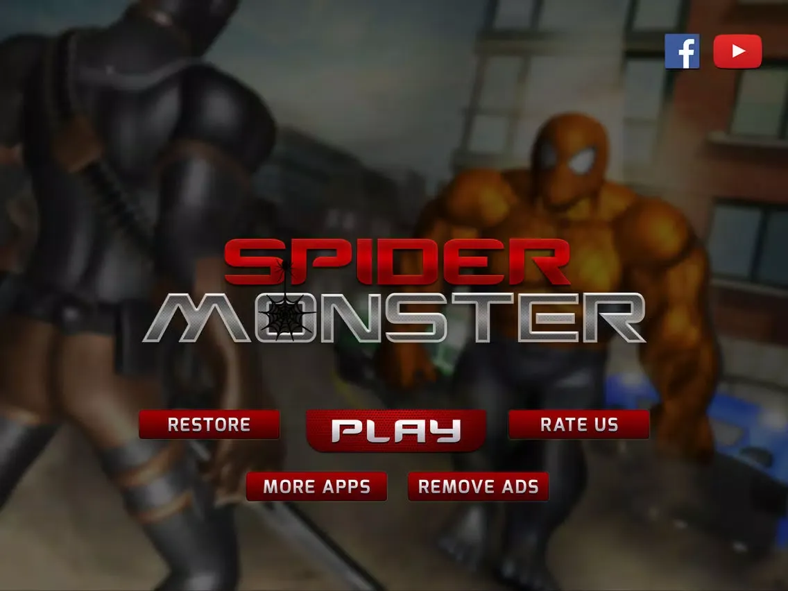 Captures d'écran de Monster Spider Hero iPad 