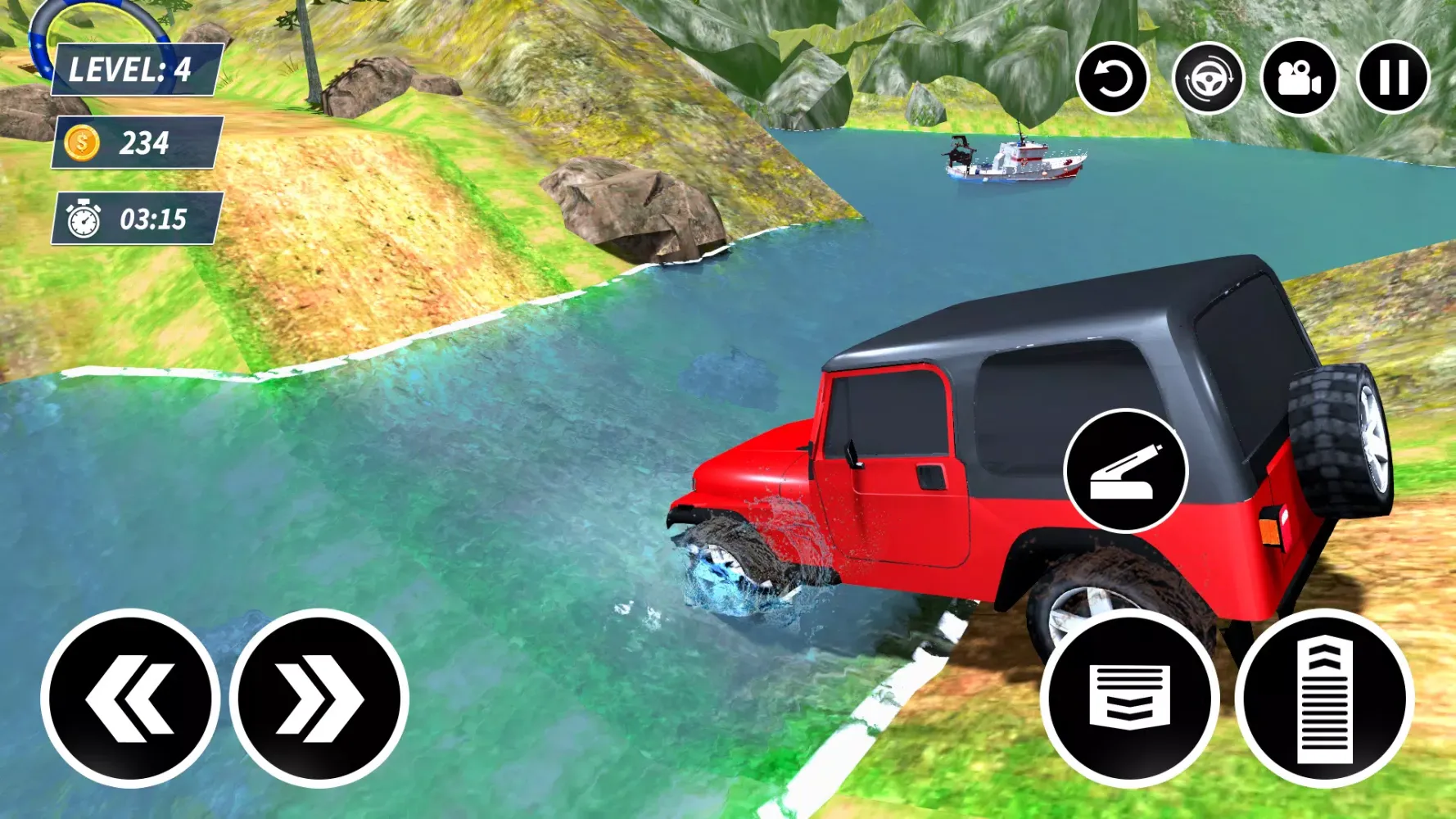 Offroad Car Driving Jeep Games Screenshots