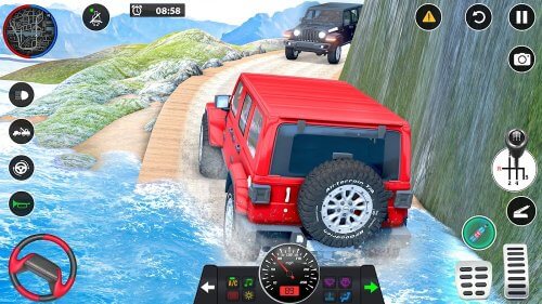 Offroad Jeep Driving Games 3D-screenshot-1