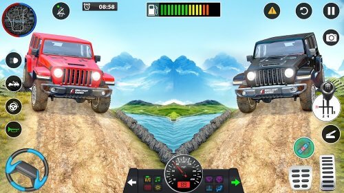 Offroad Jeep Driving Games 3D-screenshot-2