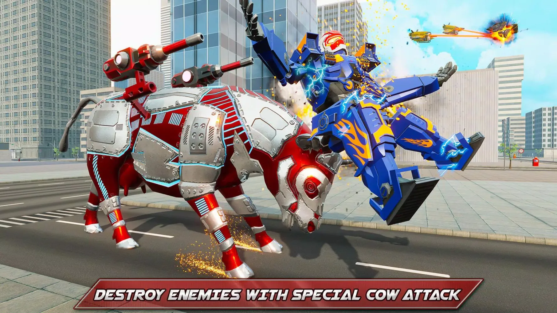 Flying Horse Robot Transforming Games应用截图