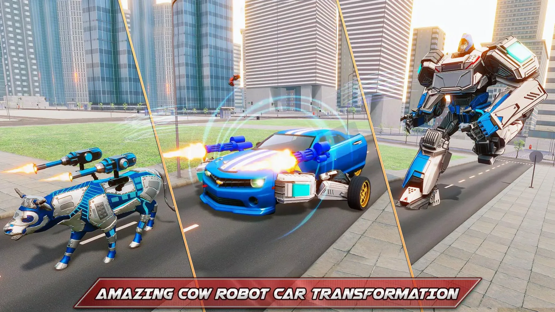 Flying Horse Robot Transforming Games应用截图