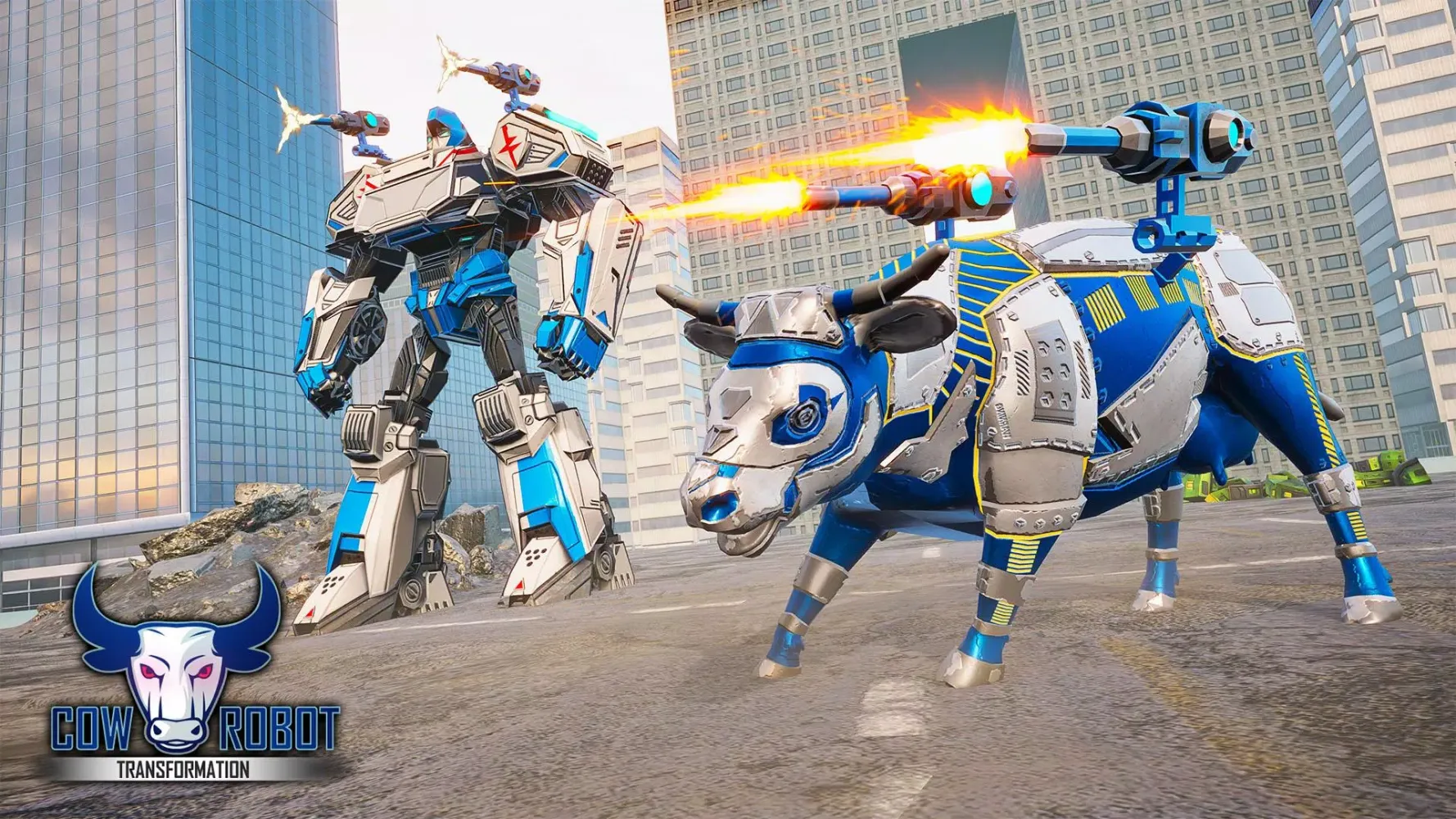 Flying Horse Robot Transforming Games应用截图