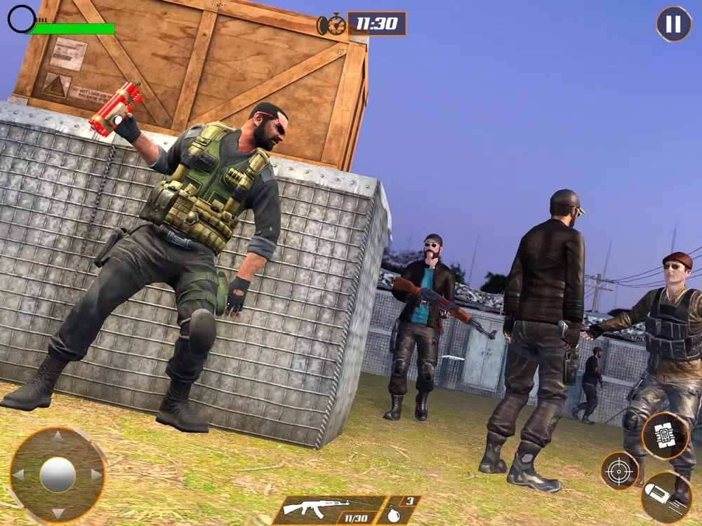 Secret Agent Commando Strike iPad  Screenshots