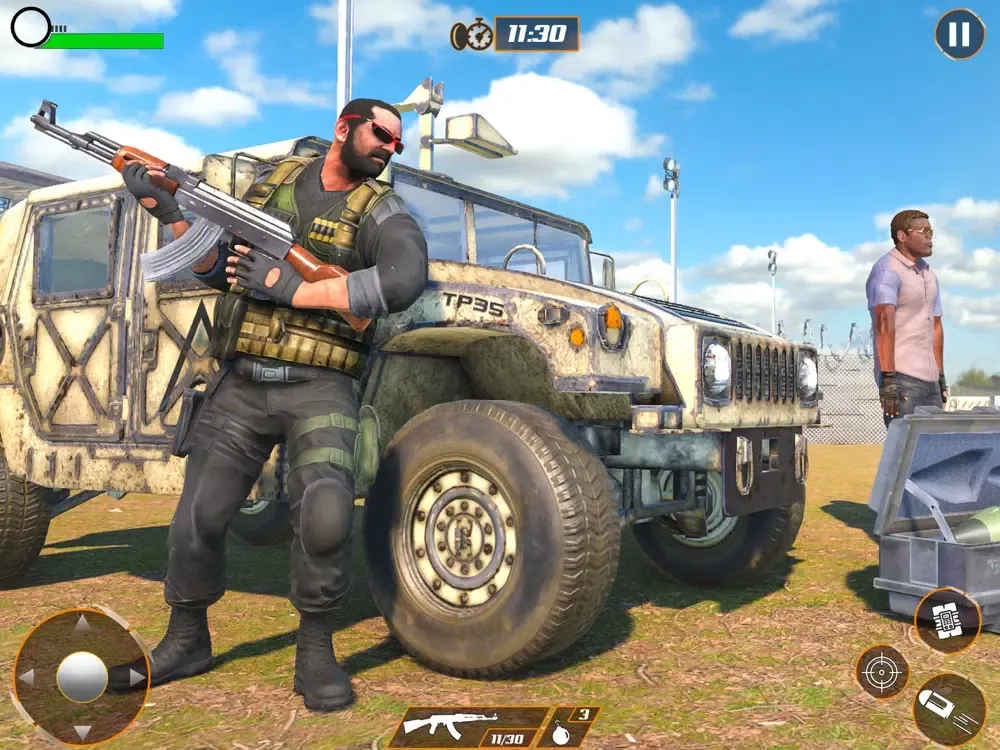 Secret Agent Commando Strike iPad  Screenshots