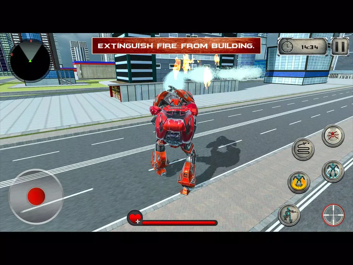 Captures d'écran de Spider Hero Robot War Game iPad 