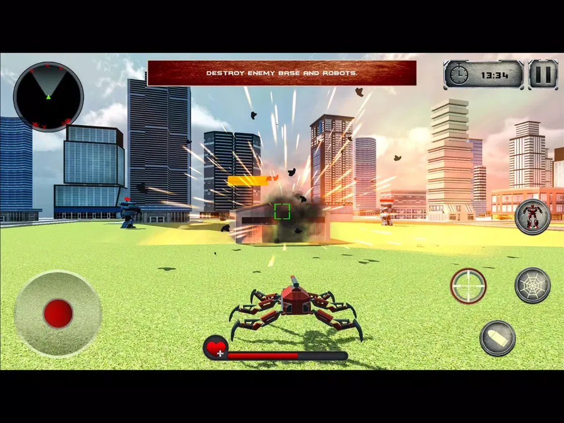 Captures d'écran de Spider Hero Robot War Game iPad 