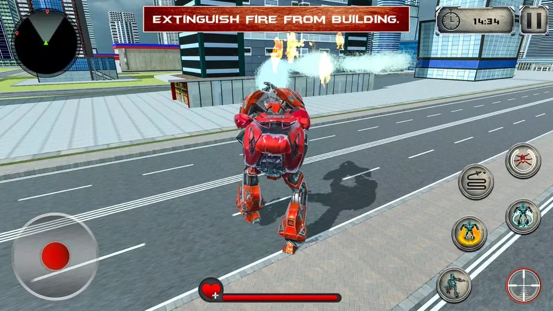 Captures d'écran de Spider Hero Robot War Game