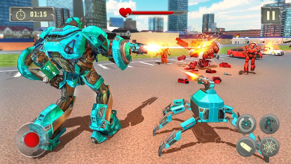 Captures d'écran de Spider Hero Robot War Game