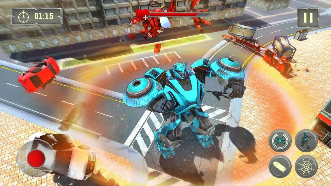 Captures d'écran de Spider Hero Robot War Game
