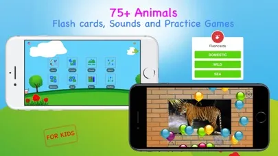Animal Sounds Puzzles for Kids स्क्रीनशॉट