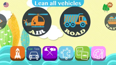 Vehicles for Toddler Learning 스크린샷