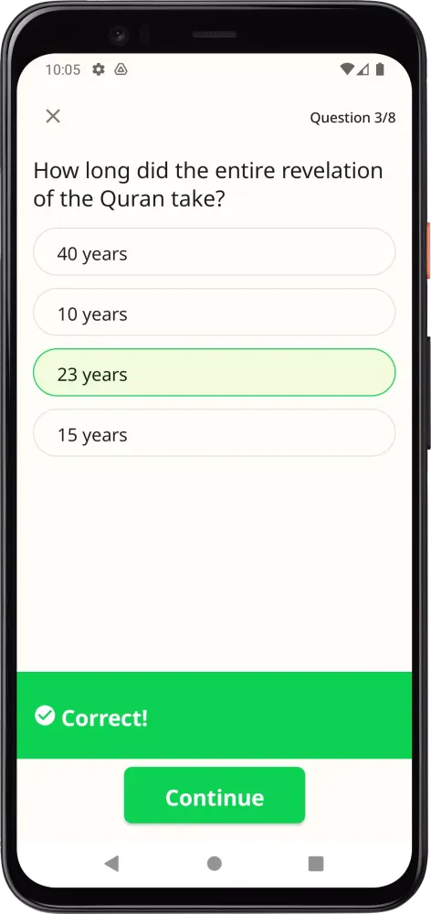 Brilliant Muslim - Quran Quiz سکرین شاٹس