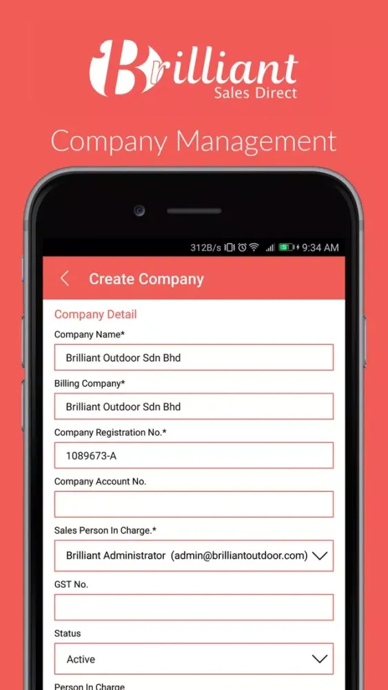 Brilliant Sales Direct Screenshots