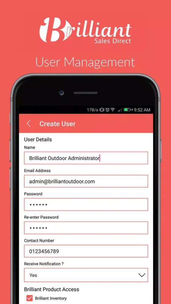 Brilliant Sales Direct Screenshots