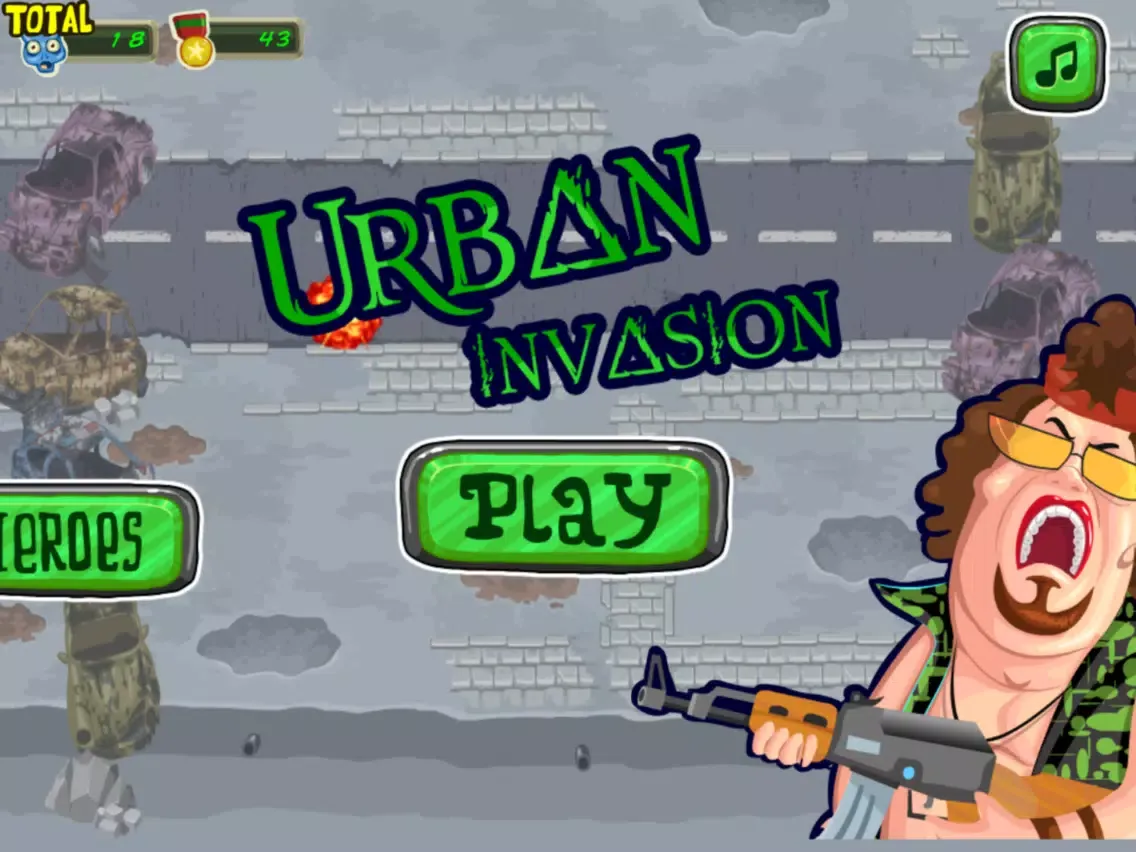 Captures d'écran de Urban invasion-Weapon upgrade iPad 