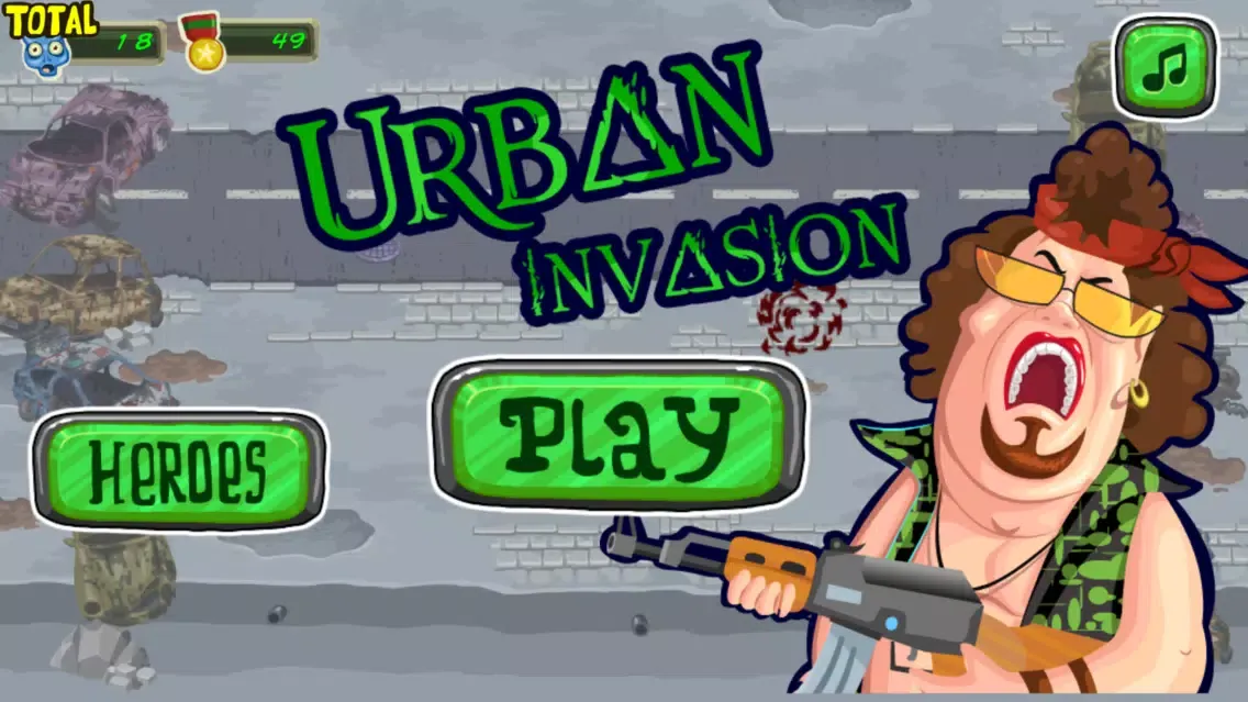 Captures d'écran de Urban invasion-Weapon upgrade
