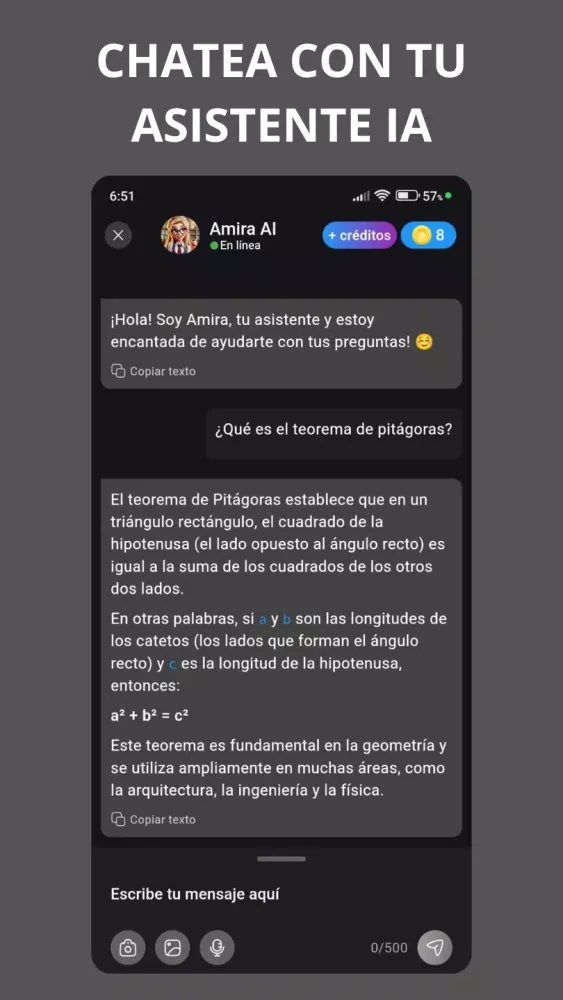 Amira AI 스크린샷