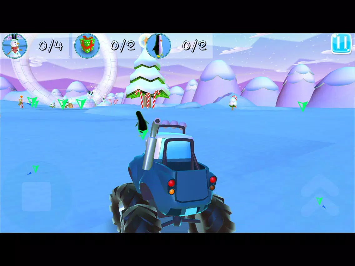 Xmas Monster Mayhem For Kids iPad  سکرین شاٹس