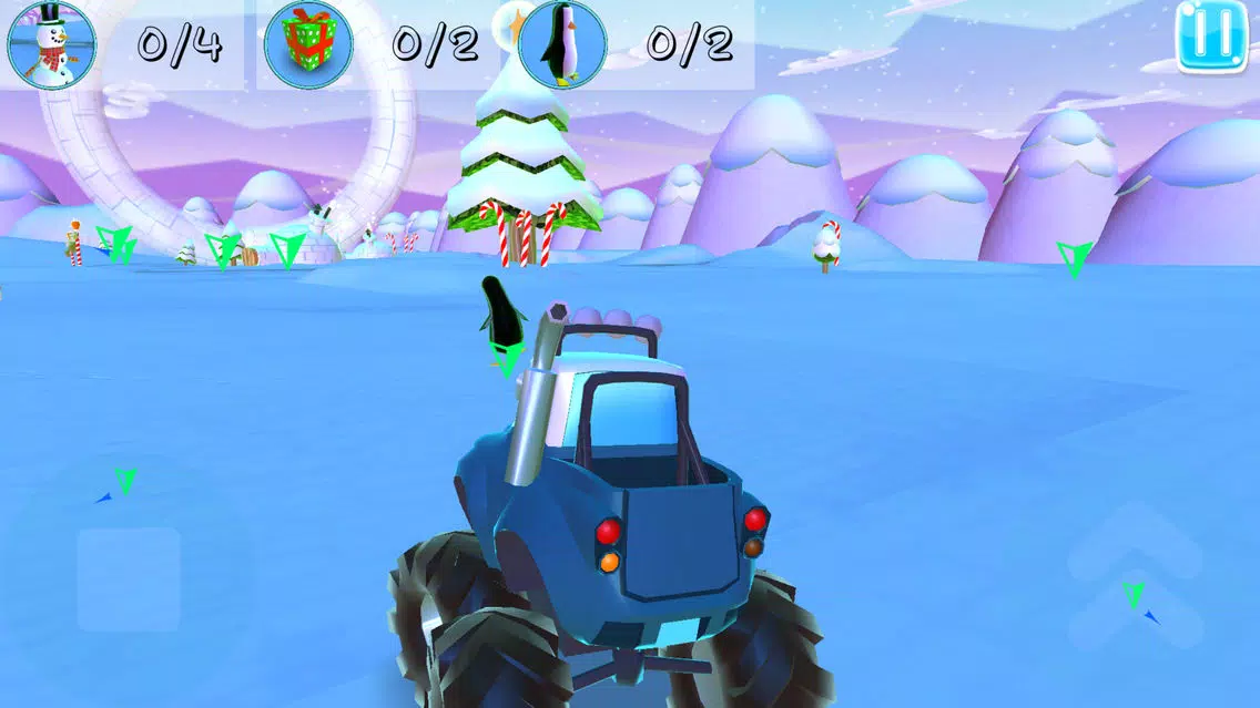 Xmas Monster Mayhem For Kids سکرین شاٹس