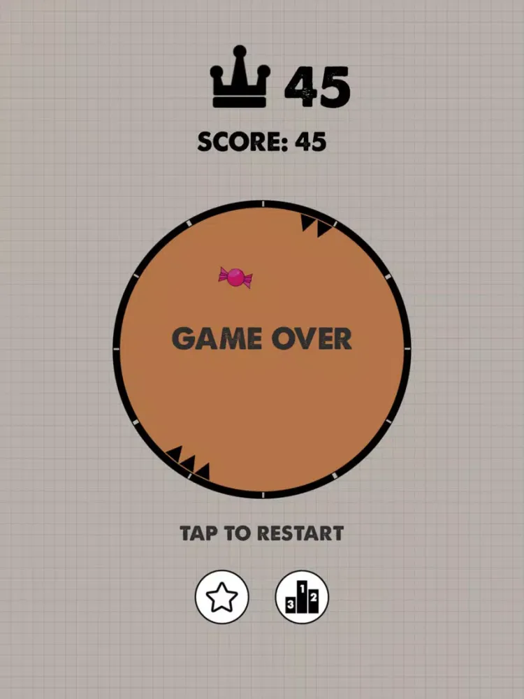 Tangkapan layar Bounce Around Ball iPad 