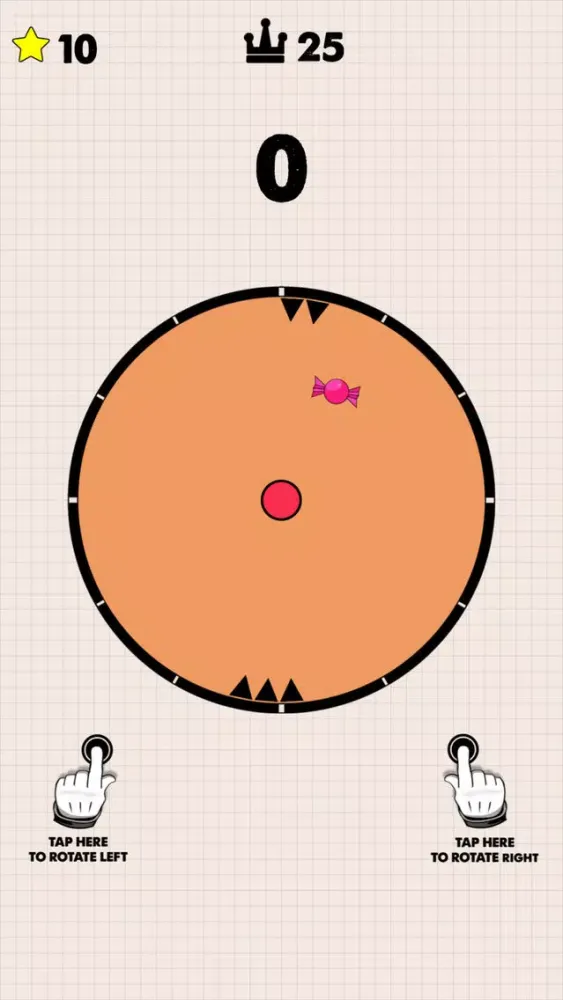 Tangkapan layar Bounce Around Ball