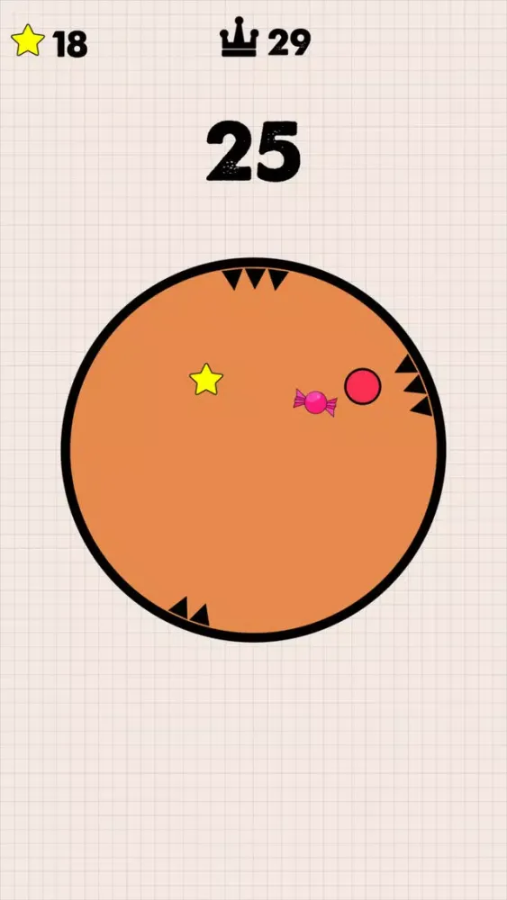 Tangkapan layar Bounce Around Ball
