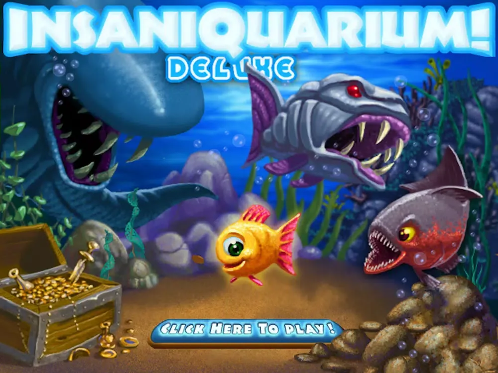Tangkapan layar Insaniquarium! Deluxe iPad 