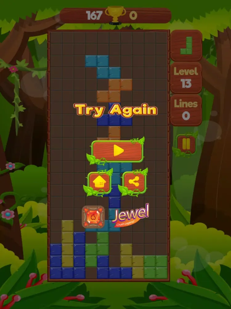Tetro Legend - Block Puzzle iPad  Ekran Görüntüleri