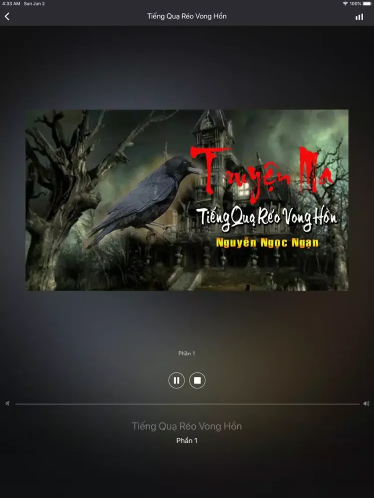 Truyện Ma Nguyễn Ngọc Ngạn iPad  Ekran Görüntüleri