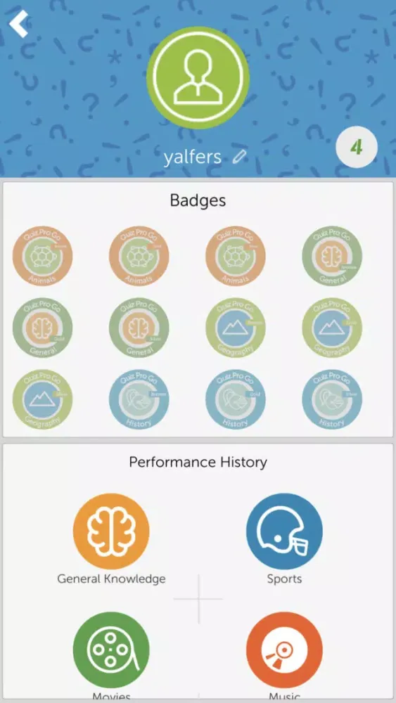 Screenshot di Quiz Pro Go