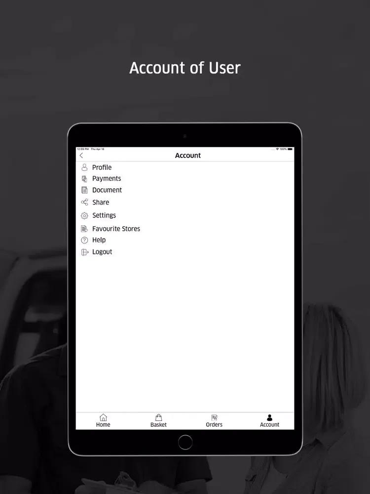 Bringoo Livraison iPad  سکرین شاٹس