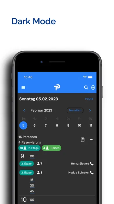 Zrzuty ekranu Termin Planner
