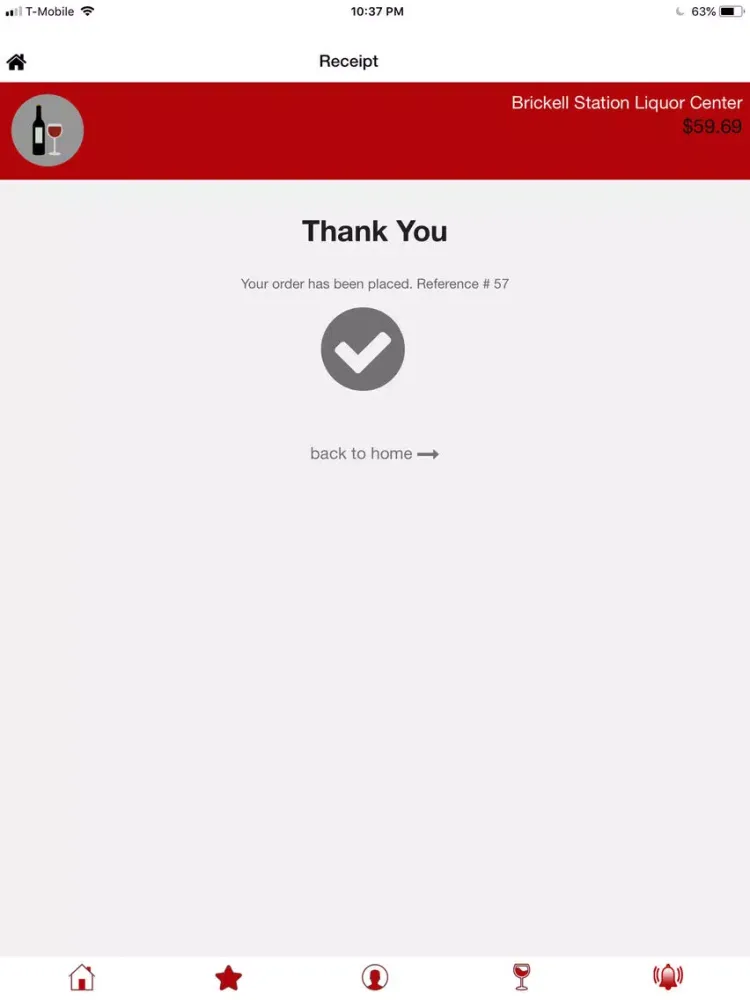 Capturas de tela do BYAB Liquor & Tobacco Delivery iPad 
