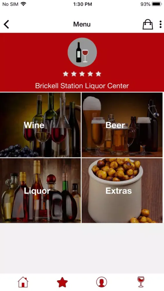 Capturas de tela do BYAB Liquor & Tobacco Delivery