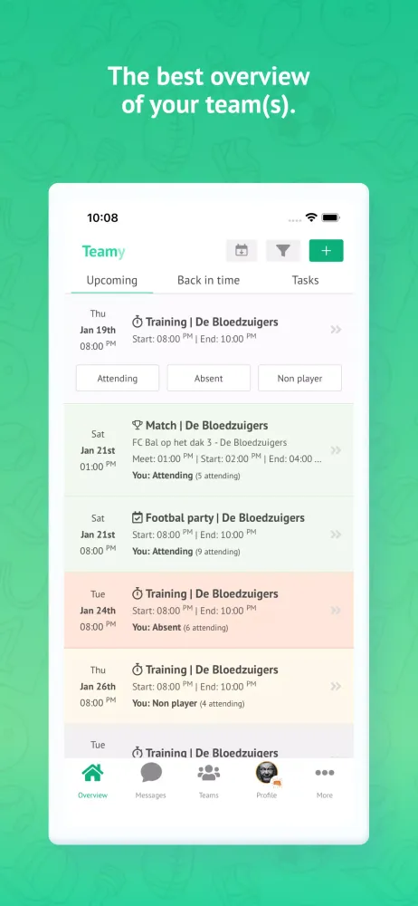 Teamy應用截圖
