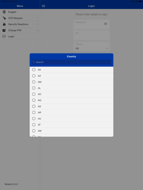 Brink's OTA iPad  Ekran Görüntüleri
