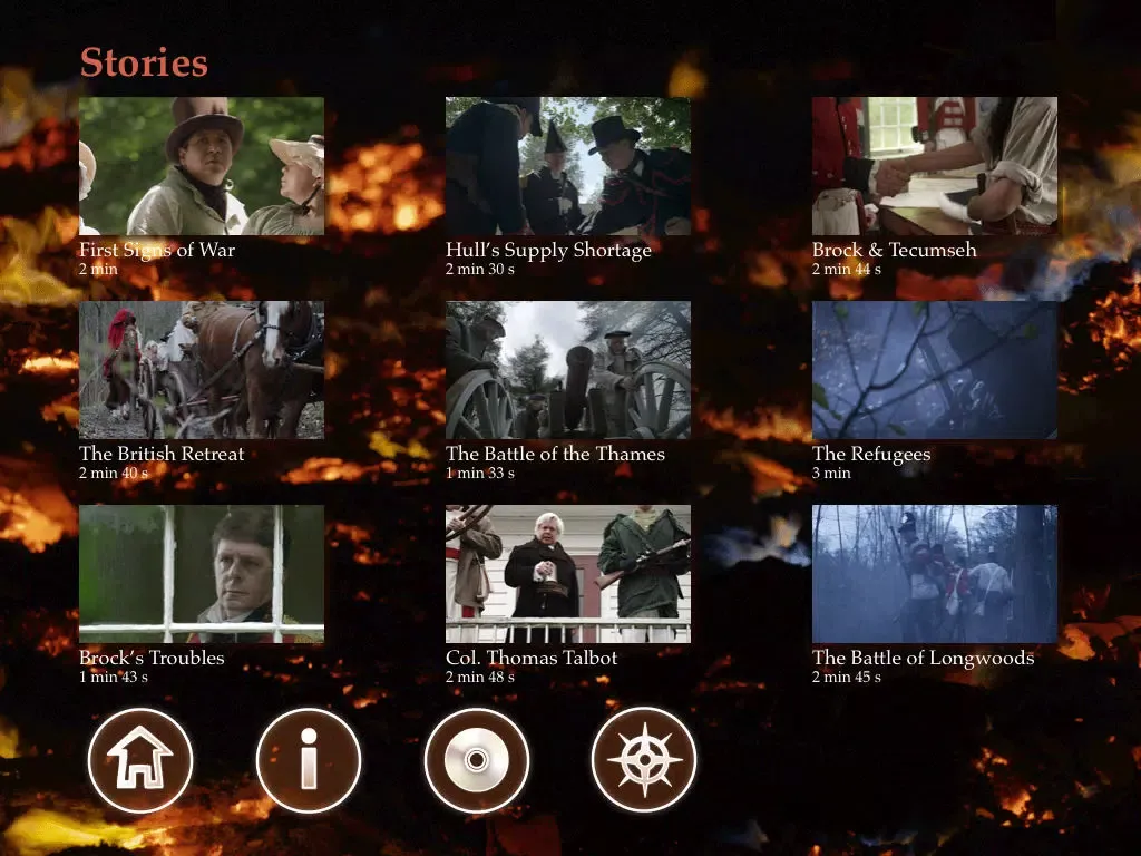 Capturas de tela do A Desert Between Us and Them: War of 1812 iPad 