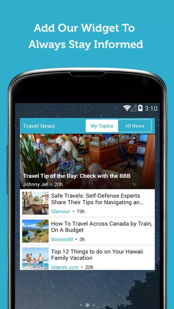 Travel News, Guides & Ideas Screenshots