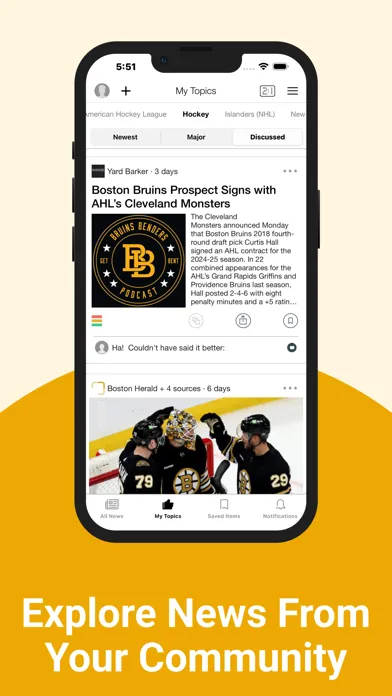 Boston Bruins Hockey Fan News Screenshots