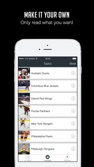 Hockey News, Scores & Videos Screenshots