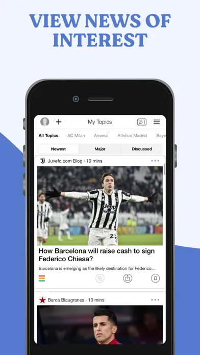 Ảnh chụp màn hình của Football News, Scores & Videos