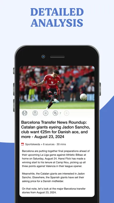 Ảnh chụp màn hình của Football News, Scores & Videos