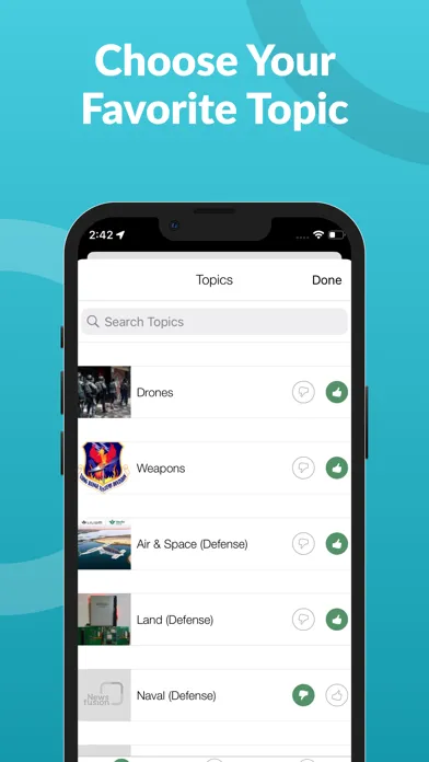 Zrzuty ekranu Defense & Military News