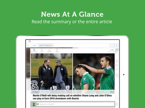 Скриншоты Irish News - Latest News, Headlines & Videos From Ireland iPad 