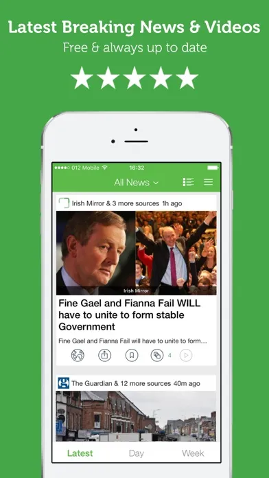 Скриншоты Irish News - Latest News, Headlines & Videos From Ireland