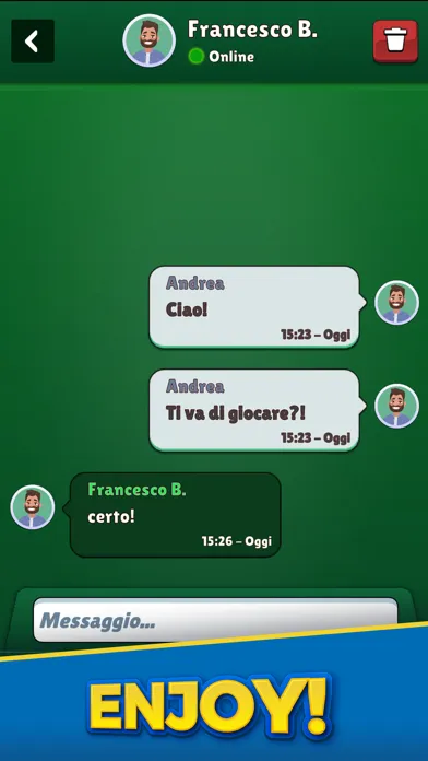 Captures d'écran de Briscola Tradizionale