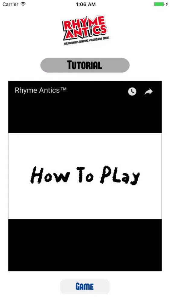 Rhyme Antics 스크린샷